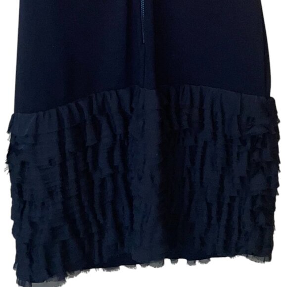 Pink Tartan Black with Ruffled Hem Dress Size Large - Picture 8 of 9